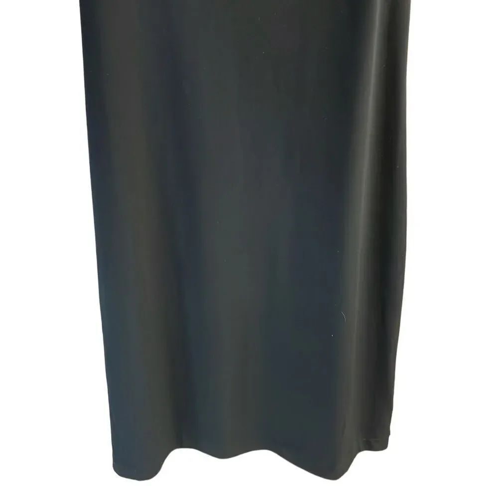 GEORGE Womens Little Black Dress Cowl Neck Sleeveless Size Medium Career Church - Picture 5 of 8
